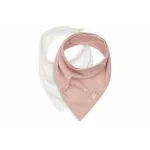 Jollein Slab Bandana - Twinkling - 2 Stuks Color: Wild Rose 
