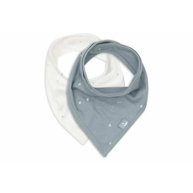Jollein Slab Bandana - Twinkling - 2 Stuks   Color: Sea Green 