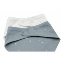 Jollein Slab Bandana - Twinkling - 2 Stuks   Color: Sea Green 