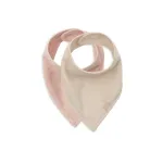 Jollein Slab Bandana - 2 Stuks rose/sand