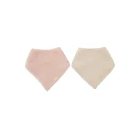 Jollein Slab Bandana - 2 Stuks rose/sand