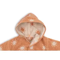 Jollein Baby Badjas - Jacquard   Color: Light Terra