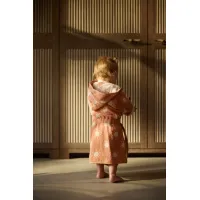 Jollein Baby Badjas - Jacquard   Color: Light Terra