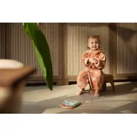 Jollein Baby Badjas - Jacquard   Color: Light Terra