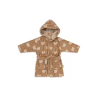 Jollein Baby Badjas - Jacquard   Color: Biscuit 