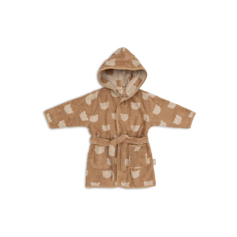 Jollein Baby Badjas - Jacquard   Color: Biscuit 