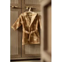 Jollein Baby Badjas - Jacquard   Color: Biscuit 