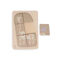  Jollein Houten Puzzel Jungle Jambo - Giraffe