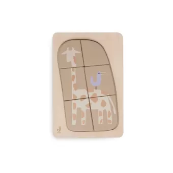  Jollein Houten Puzzel Jungle Jambo - Giraffe