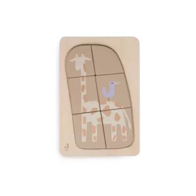  Jollein Houten Puzzel Jungle Jambo - Giraffe