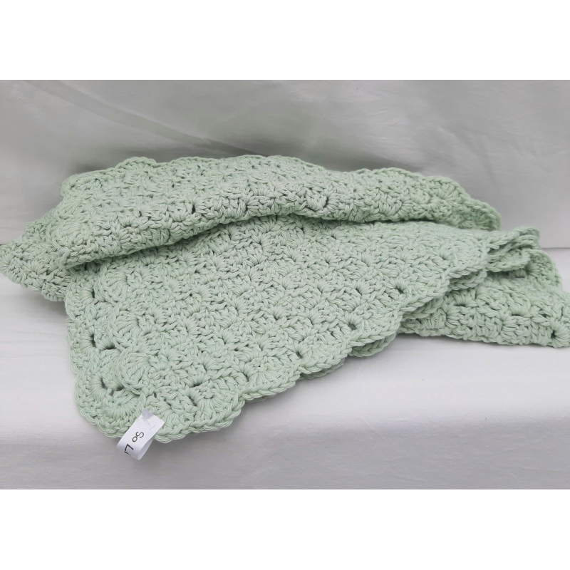 So-little Mint groen babydekentje