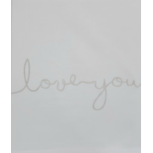 Jollein Laken 75x100cm Love you nougat  