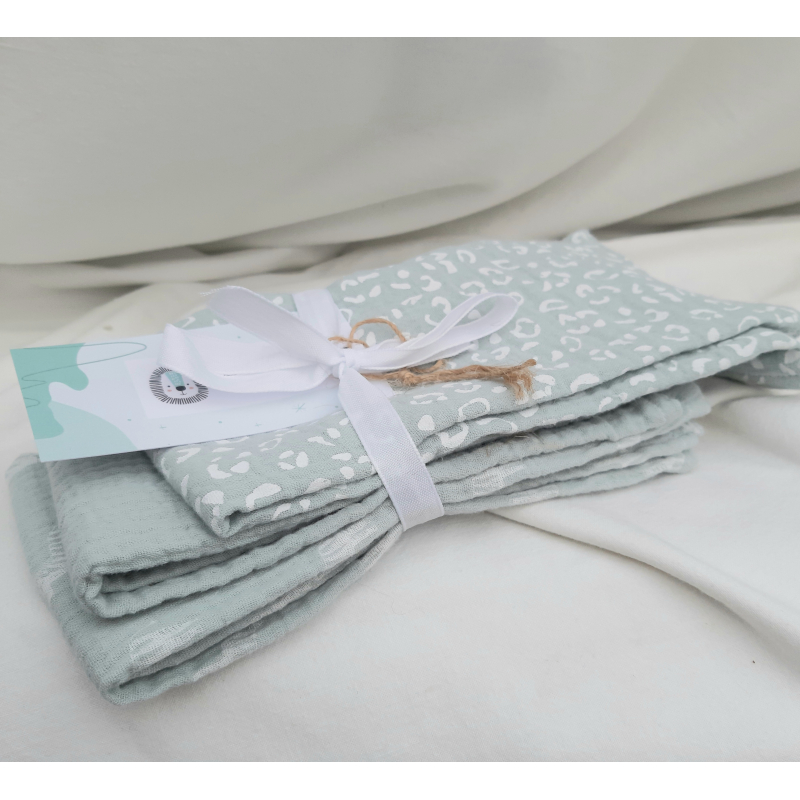 So little monddoekjes mint groen