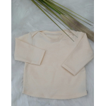 t-shirt met overslag schouders