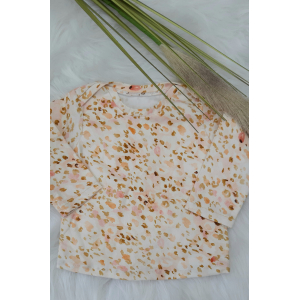 t-shirt met overslag schouders