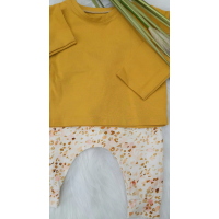 t-shirt met overslag schouders