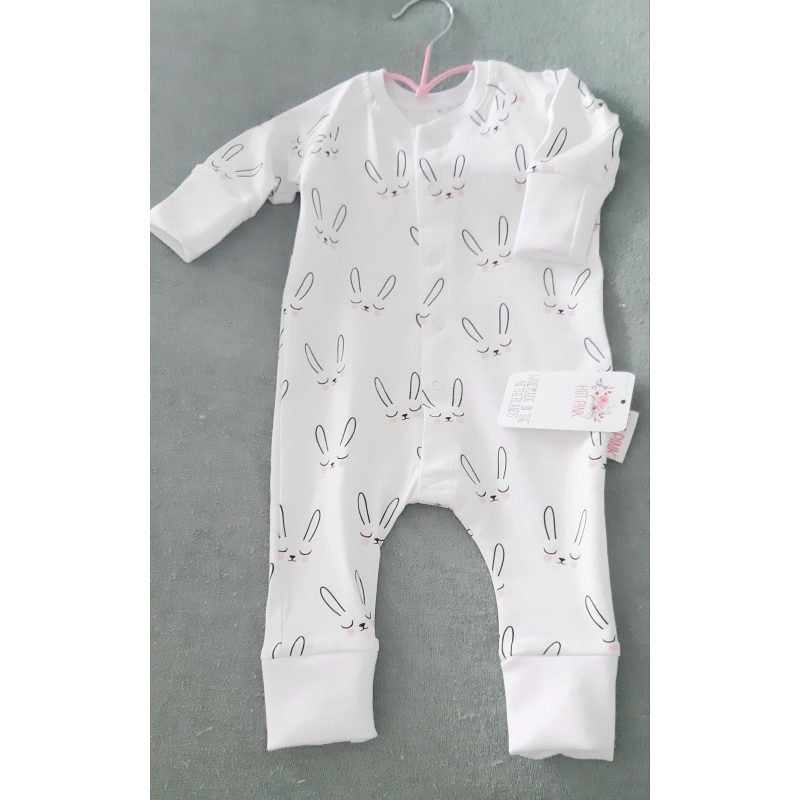 Hot pink Boxpakje haasje lange mouw 