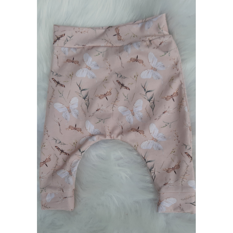 Baggy broekje pastel vlinder
