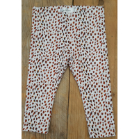 Baggy broekje wit rood zwart