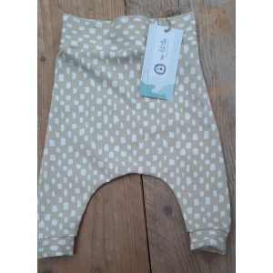 Baggy broekje zand/ecru