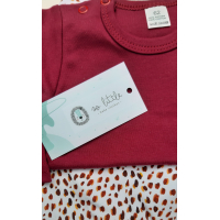 Baggy broekje wit rood zwart