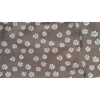 Baggy broekje bruin met bloemetjes