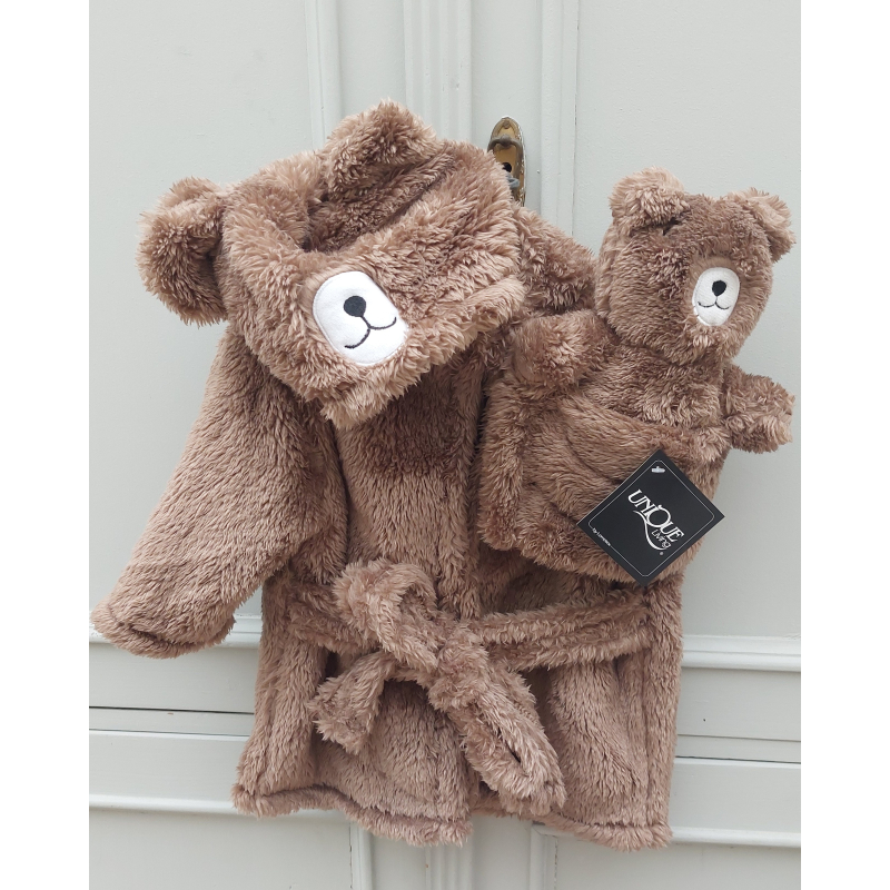 Badjas plush baby animal Unique Living bear