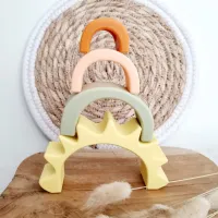 Rammelaartje Siliconen stapeltoren Zon