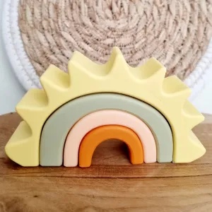 Rammelaartje Siliconen stapeltoren Zon