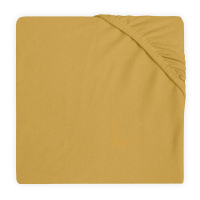 Jollein Hoeslaken Wieg Jersey 40x80/90cm - Mustard