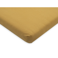 Jollein Hoeslaken Wieg Jersey 40x80/90cm - Mustard