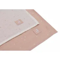  Hydrofiele Doek Large 115x115cm - Twinkling - 2 Stuks: Wild Rose 