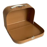 Kinder koffertje licht bruin