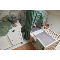 Jollein badstof badcape Storm grey