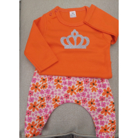 Baggy broekje fleurige bloem