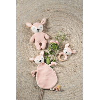 Jollein Knuffeldoekje Deer - Pale Pink