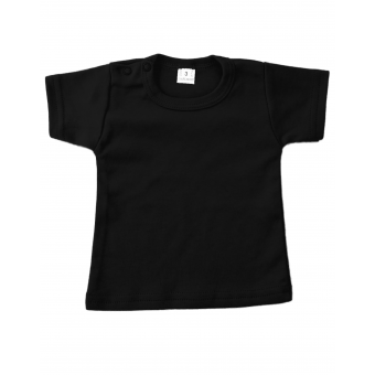 t-shirt zwart met korte mouw