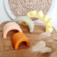 Rammelaartje Siliconen stapeltoren Zon