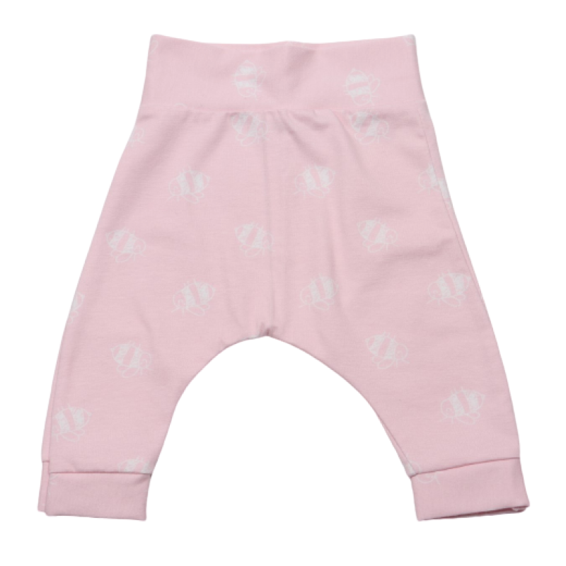 Baggy broekje - Roze bijtje