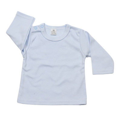 t-shirt licht-blauw