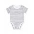 Jollein romper  Black stripes