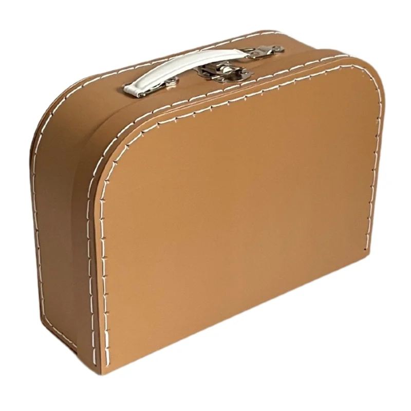 Kinder koffertje licht bruin