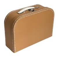 Kinder koffertje licht bruin