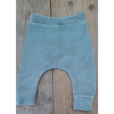 Baggy broekje velvet groen