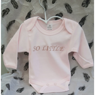 Romper so-little zacht roze