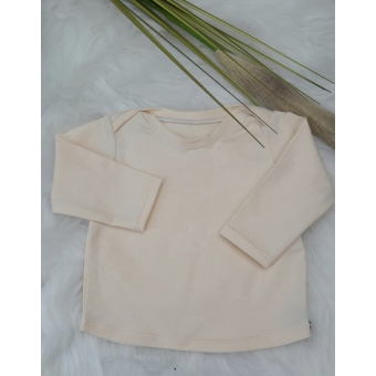 t-shirt met overslag schouders