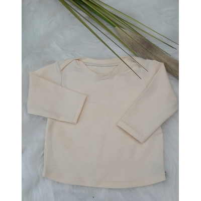 t-shirt met overslag schouders