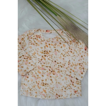 t-shirt met overslag schouders