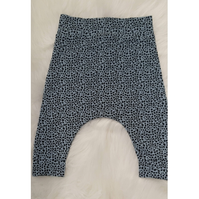 Baggy broekje oudblauw/zwart