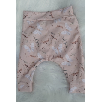 Baggy broekje pastel vlinder